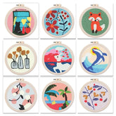 Knüpfset - Starter-Set mit Rahmen